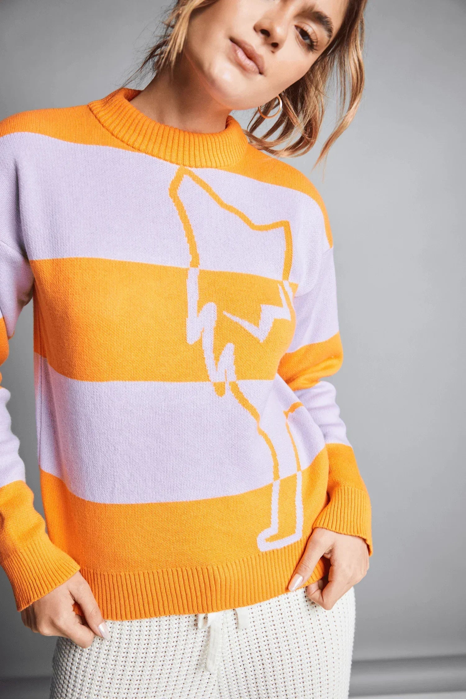 Suéter Akela en tejido de punto suave – Mujer